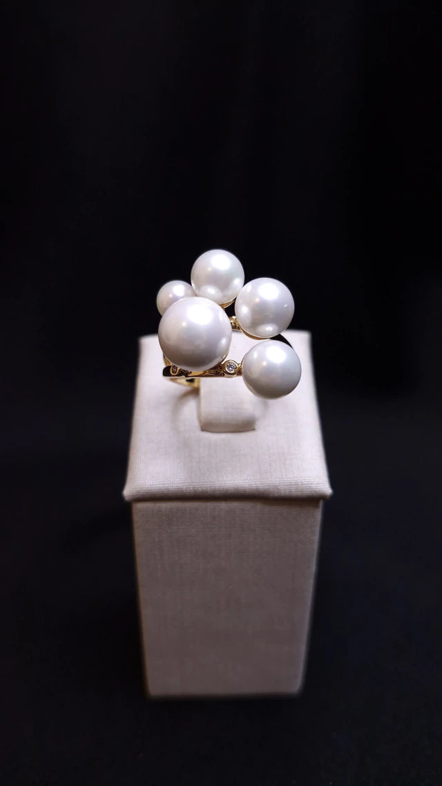 Anel Pérolas Shell